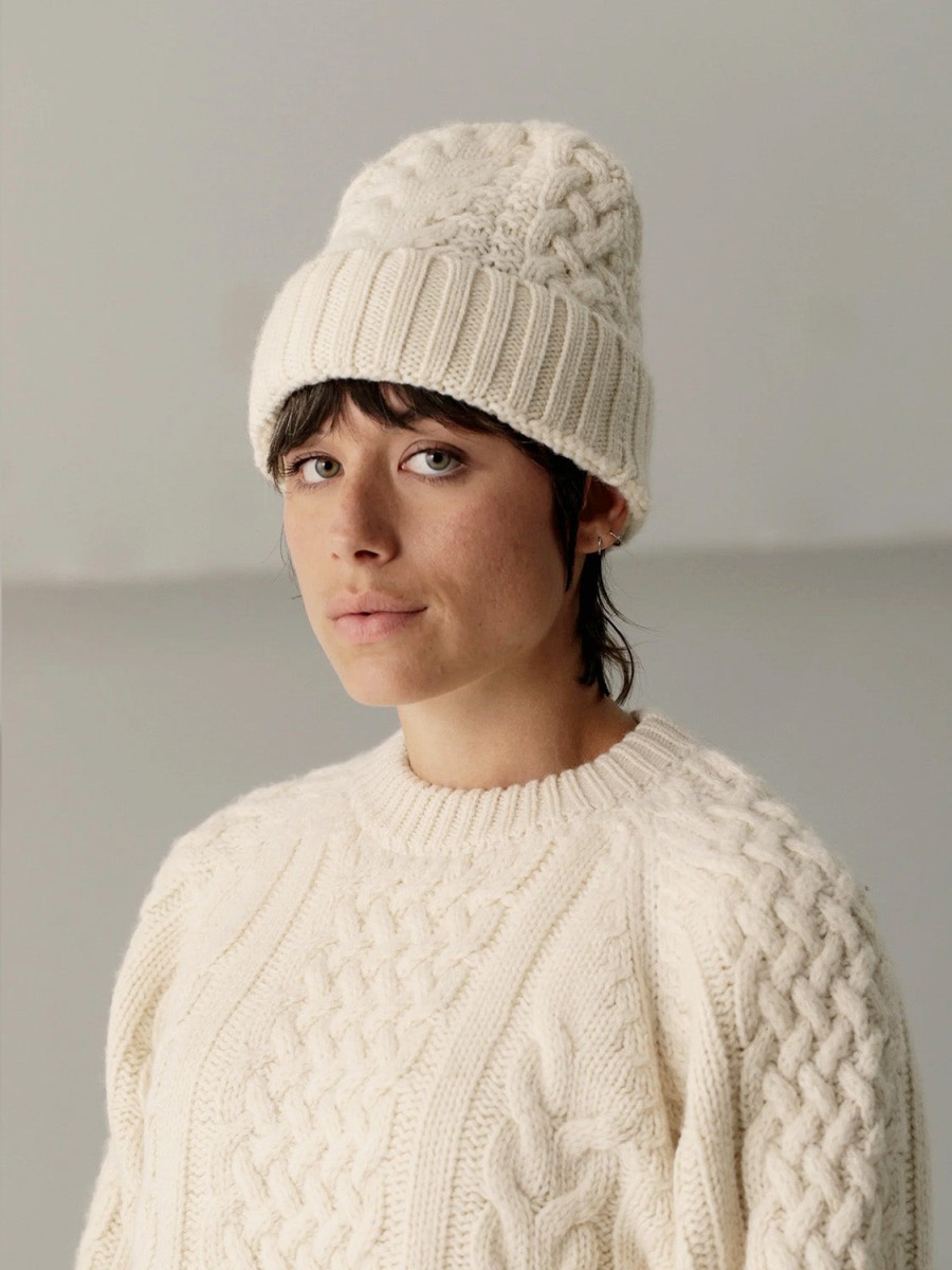 Women Bare Knitwear | Bare Knitwear Porteau Cable Beanie