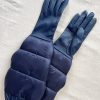 Women Annie Aime | Aristide Long Leather Duvet Gloves