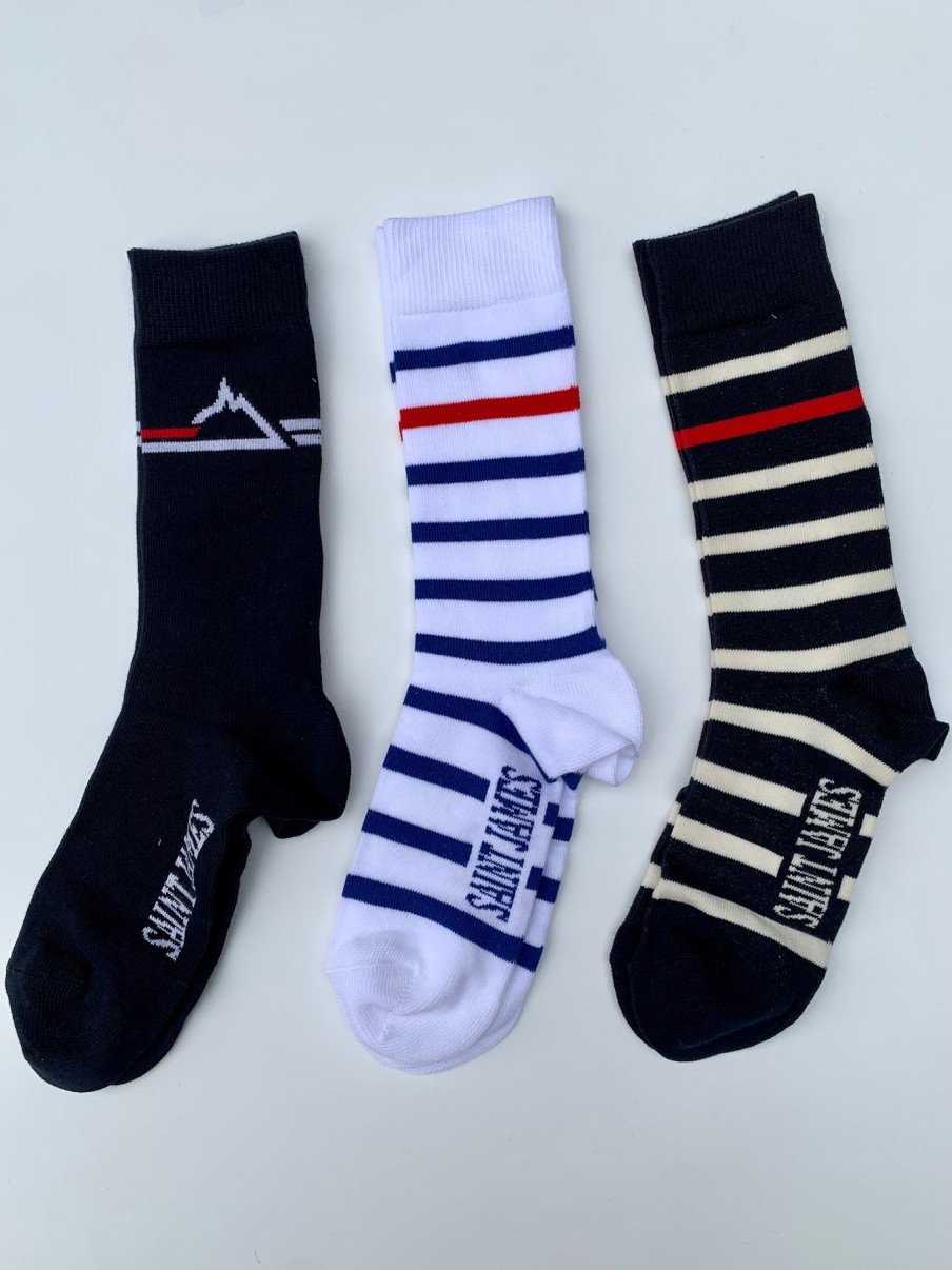 Women Annie Aime | Saint James Coffret Socks Cho Naval